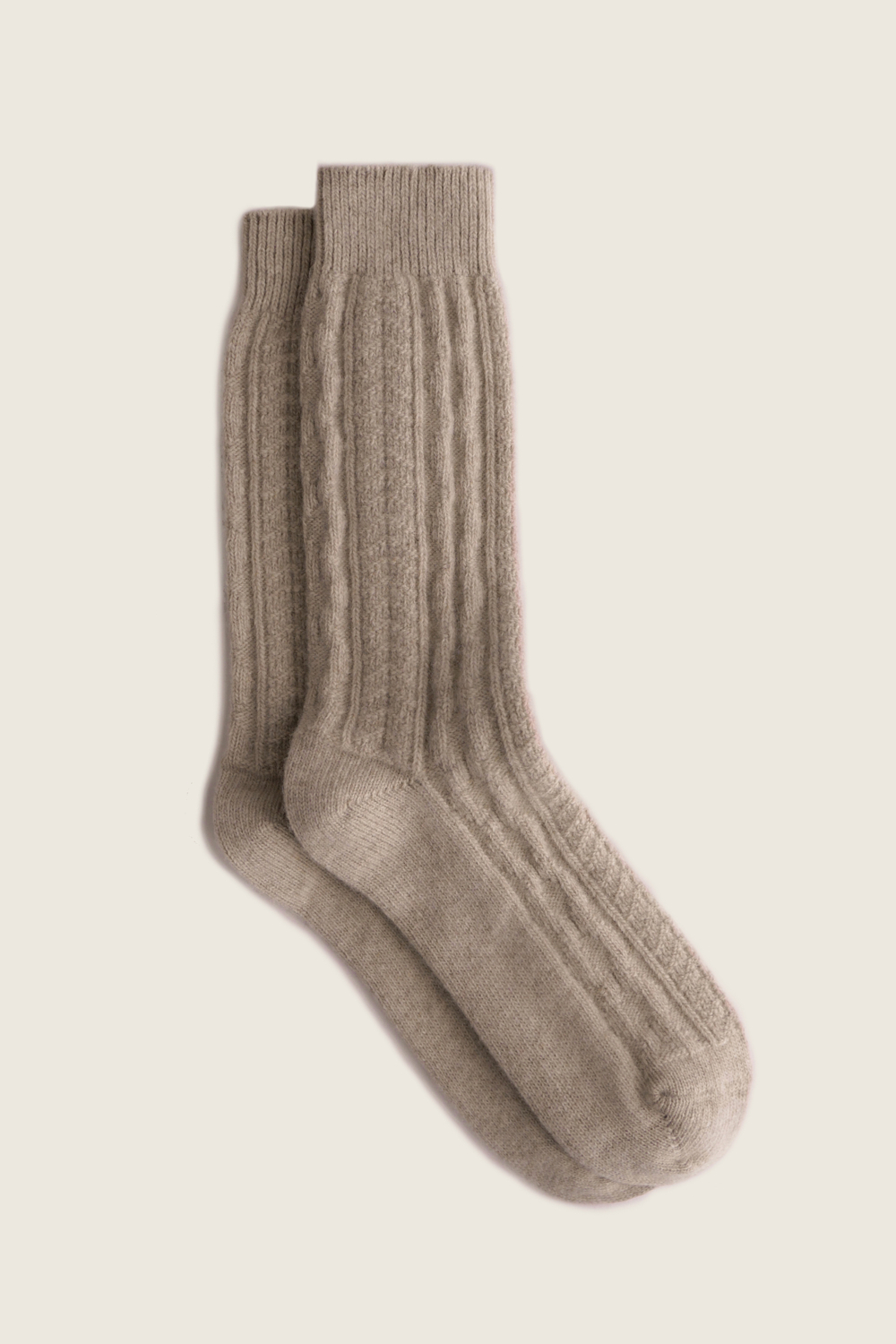 Носки унисекс THN3_09 beige, бежевый
