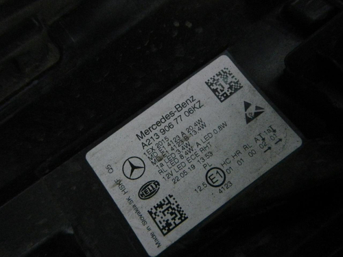 Фара левая Mercedes E W213 (2016-2021) LED