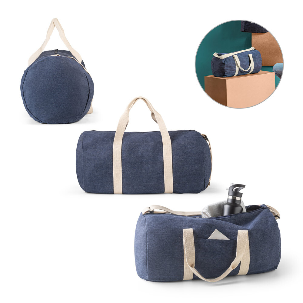 DENIM BAG. Спортивная сумка из джинса (300 g/m²)
