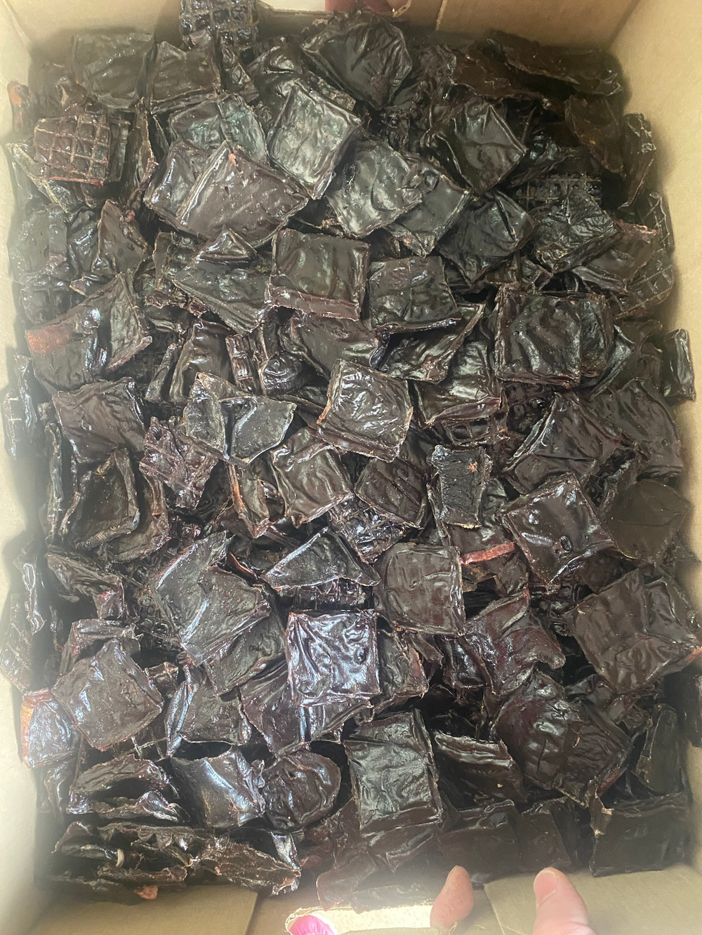 Печень баранья (сушёное лакомство) (цена за 100гр)