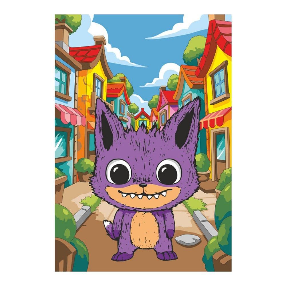 Картина по номерам на холсте 20*30см. "Лорибу" (Lori)