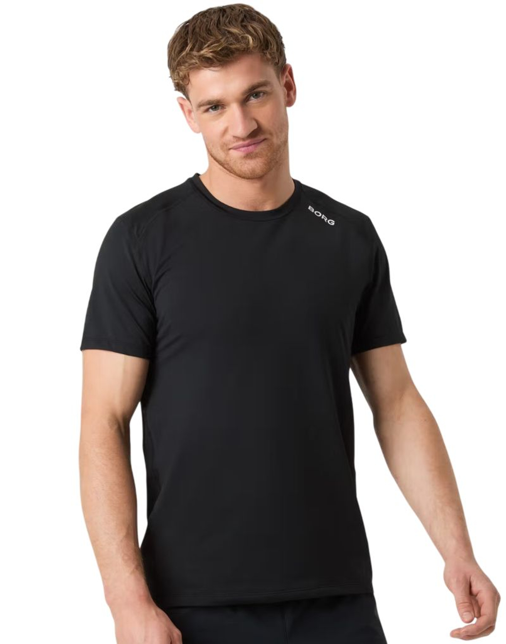 Теннисная футболка Bj_rn Borg Athletic - black beauty
