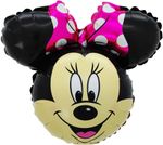Шар с клапаном (15''/38 см) Мини-фигура, Минни Маус, 1 шт.
