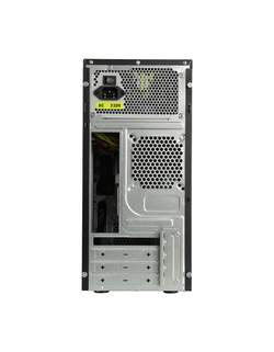 Корпус MiniTower Powerman ES555 Black PM-450ATX  USB3.0*2+USB2.0*2+Combo Audio*2  mATX