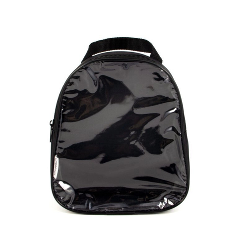 Косметичка "Следопыт" 17Х22х6 см, ПВХ, на молнии, с ручкой, цв. черный