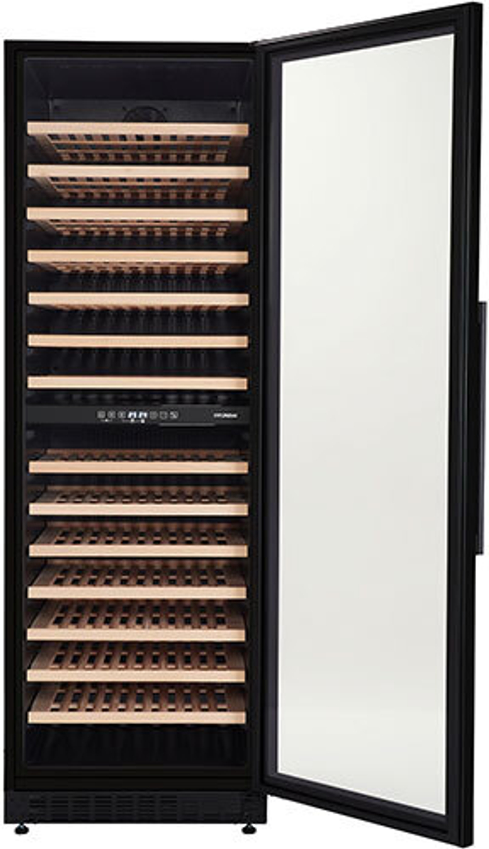 Встраиваемый винный шкаф Hyundai HBWC 1765 DC, черный