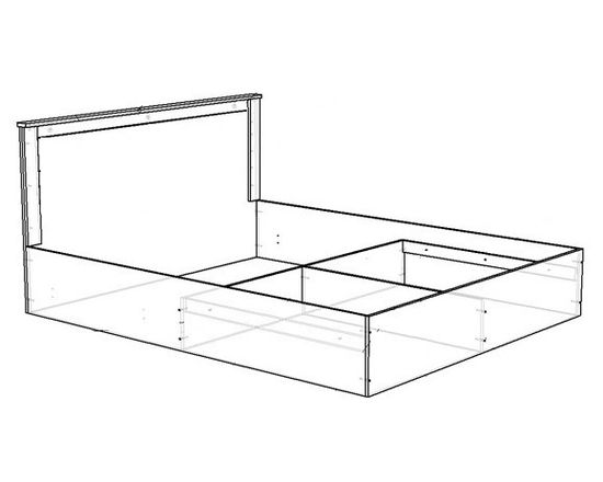Каркас кровати ЛИВЕРПУЛЬ-2