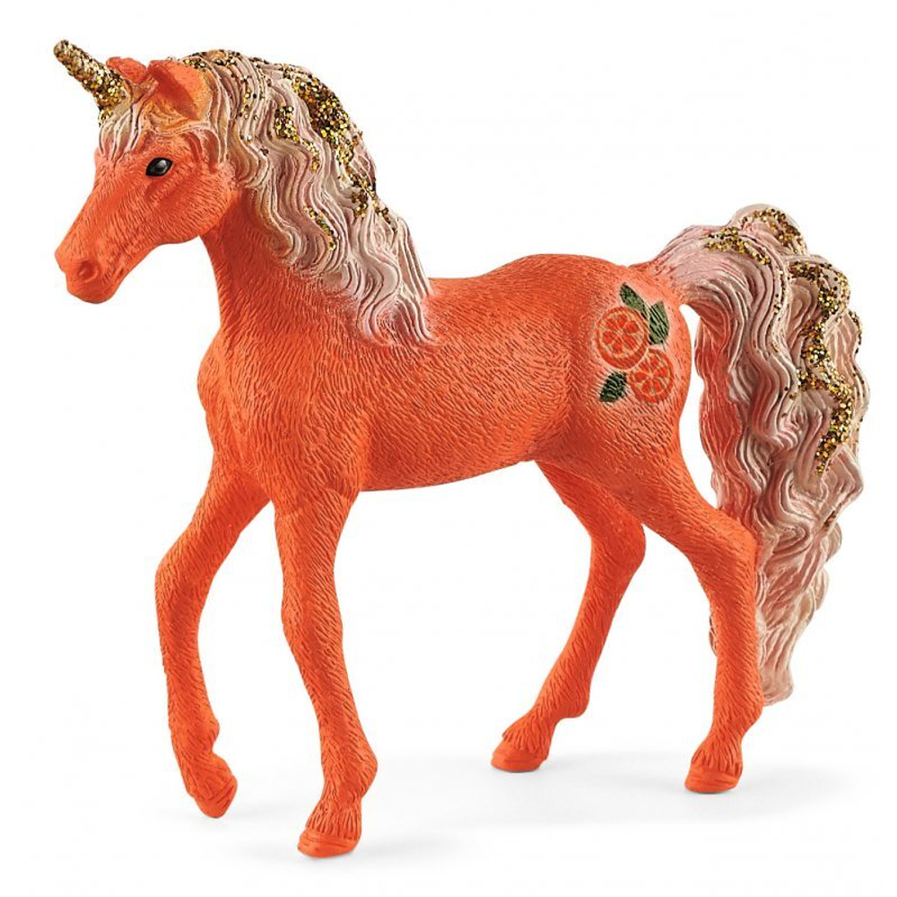 Schleich World of Elves Bayala - Статуэтка Единорог Апельсин 70707