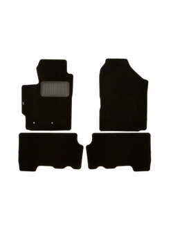 Коврики в салон для TOYOTA Yaris АКПП 2005-2009, 2009-2012, хэтчбек, 4 шт. (текстиль) KLEVER02481001210KH