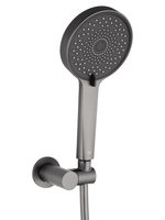 Смеситель для ванны с душем WONZON & WOGHAND TOR, Темный графит (WW-88037073-BGM)