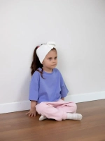 Футболка детская укороченная базовая