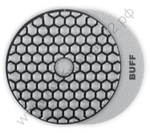 ЗУБР АГШК 100 мм, BUFF, сухое шлифование, Алмазный гибкий шлифовальный круг (29868-10000)