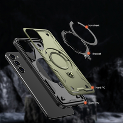 Чехол Magneto Case с кольцом для Samsung Galaxy S21