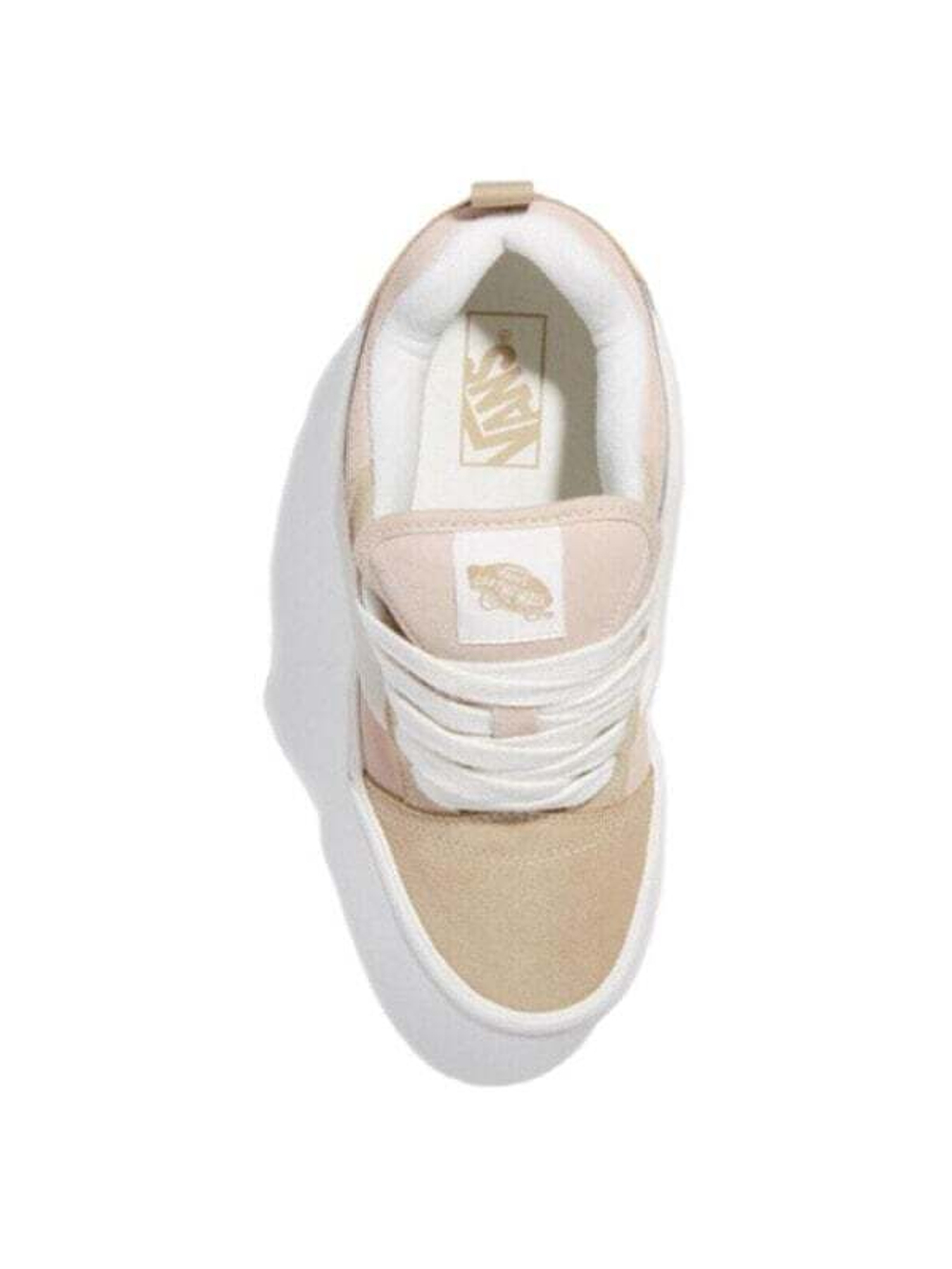 Vans Knu Stack Бежевые Кроссовки с Антискользящей Подошвой
