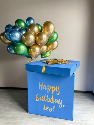 Сет №205 Коробка с 50 шариками хром