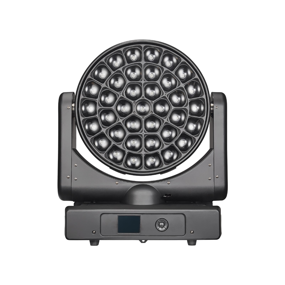 PL-W3740MAX — вращающаяся голова Wash 37×40 Вт RGBW с зумом 2°–60° IP65