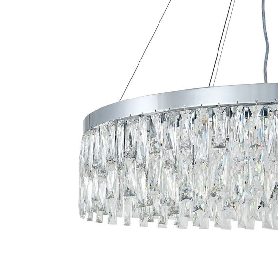 Подвесная люстра Indigo Anna V12029/18P Chrome V000498