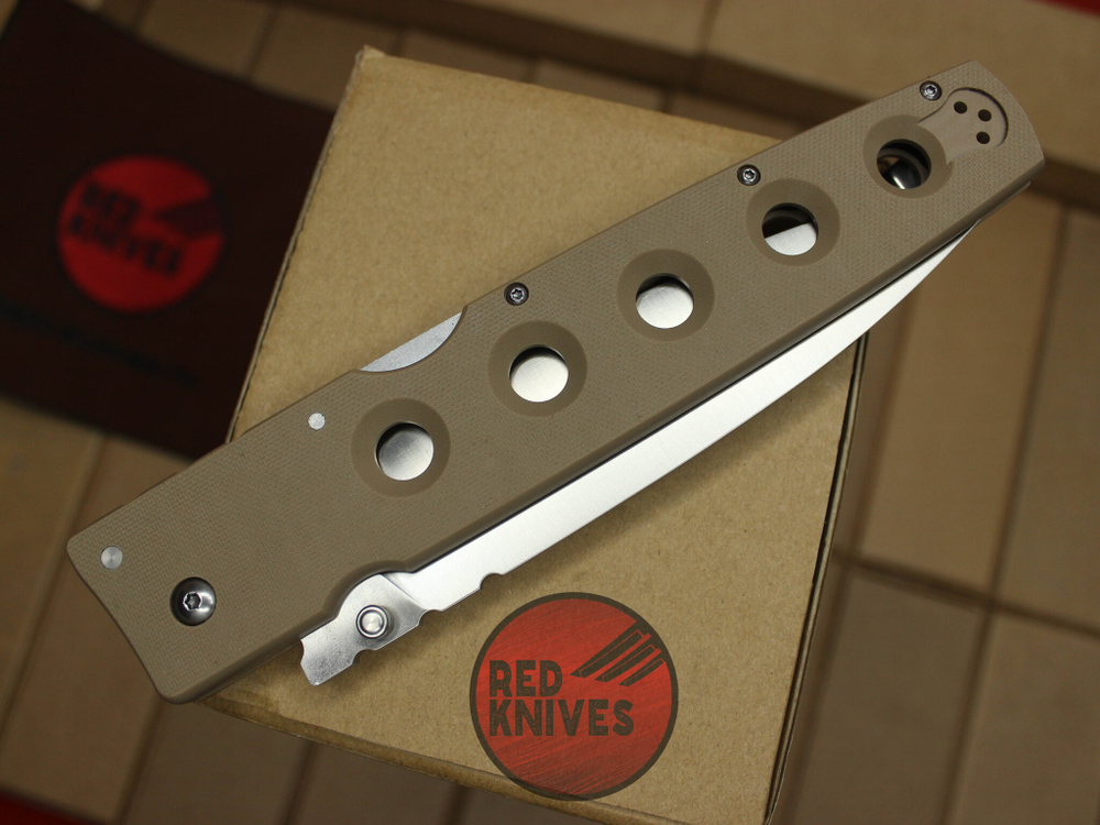 Нож Cold Steel Hold Out 6 (XL) - песочная рукоять из G10