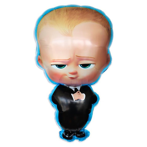 Шар фигура 76 см Малыш Босс строгий Босс молокосос