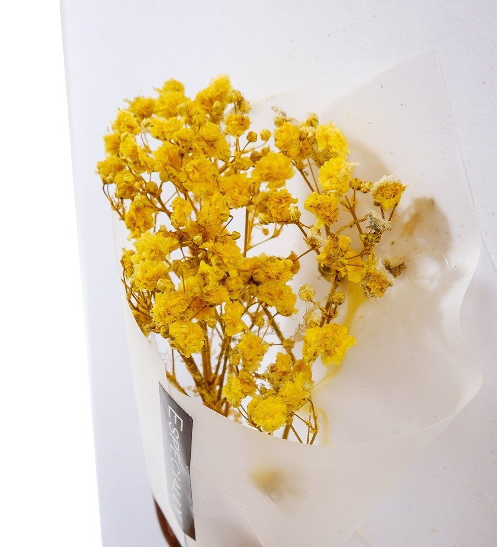 DF-90 Открытка с букетом из сухоцветов в подарочкой коробке «Для тебя» - Вариант A