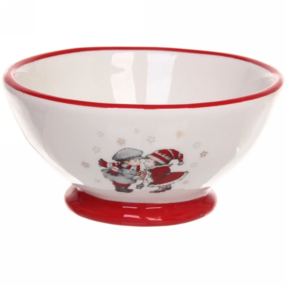 Салатник керамический «Новогоднее настроение» 450мл 14,5*7,2см