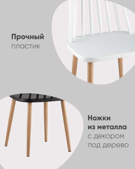 Стул Морган пластиковый красный