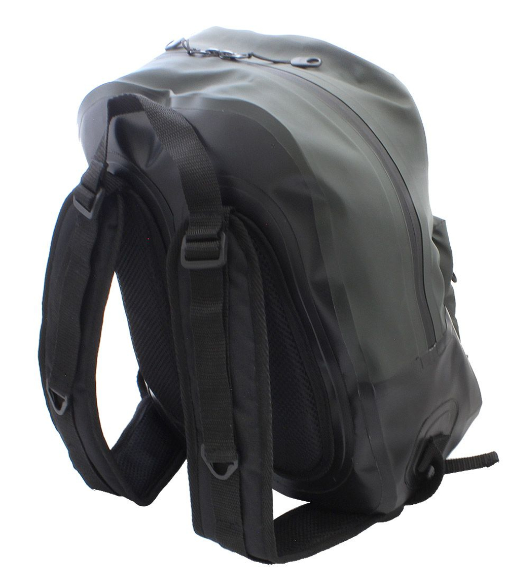 Герморюкзак CITY 20л с обьемным карманом олива (10265679)