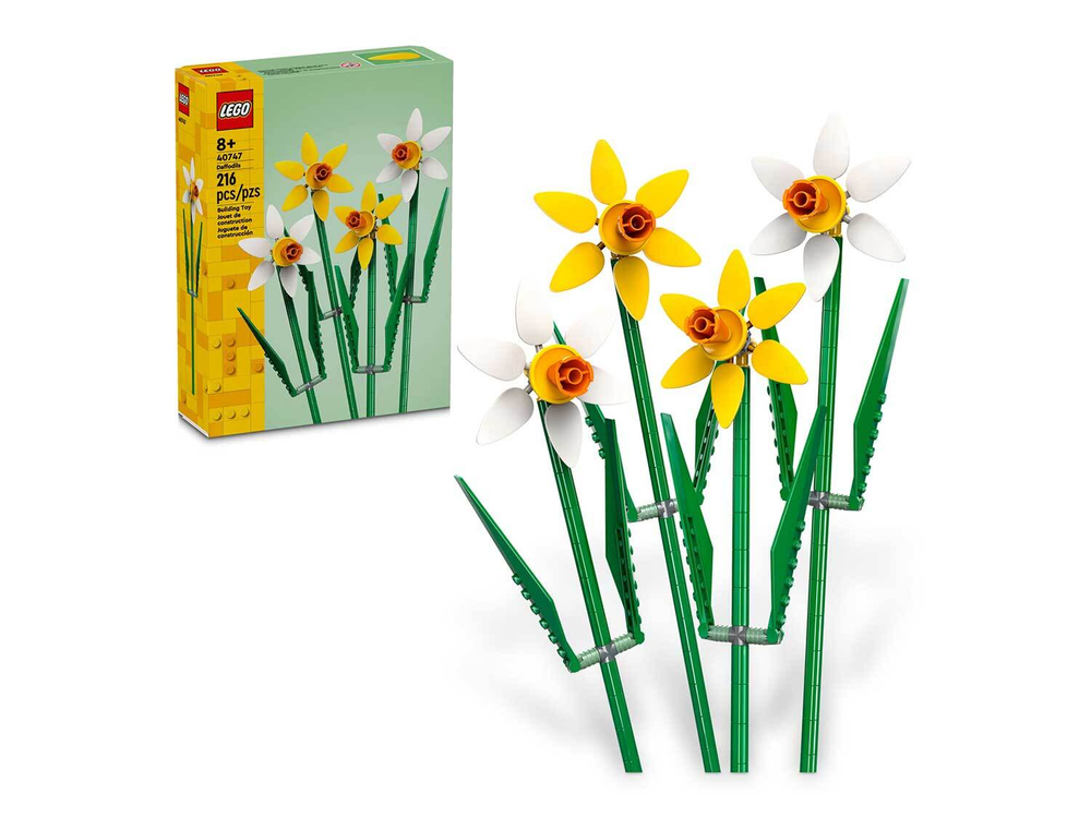 LEGO Creator 40747 Сувенирный набор Нарциссы — декоративный букет
