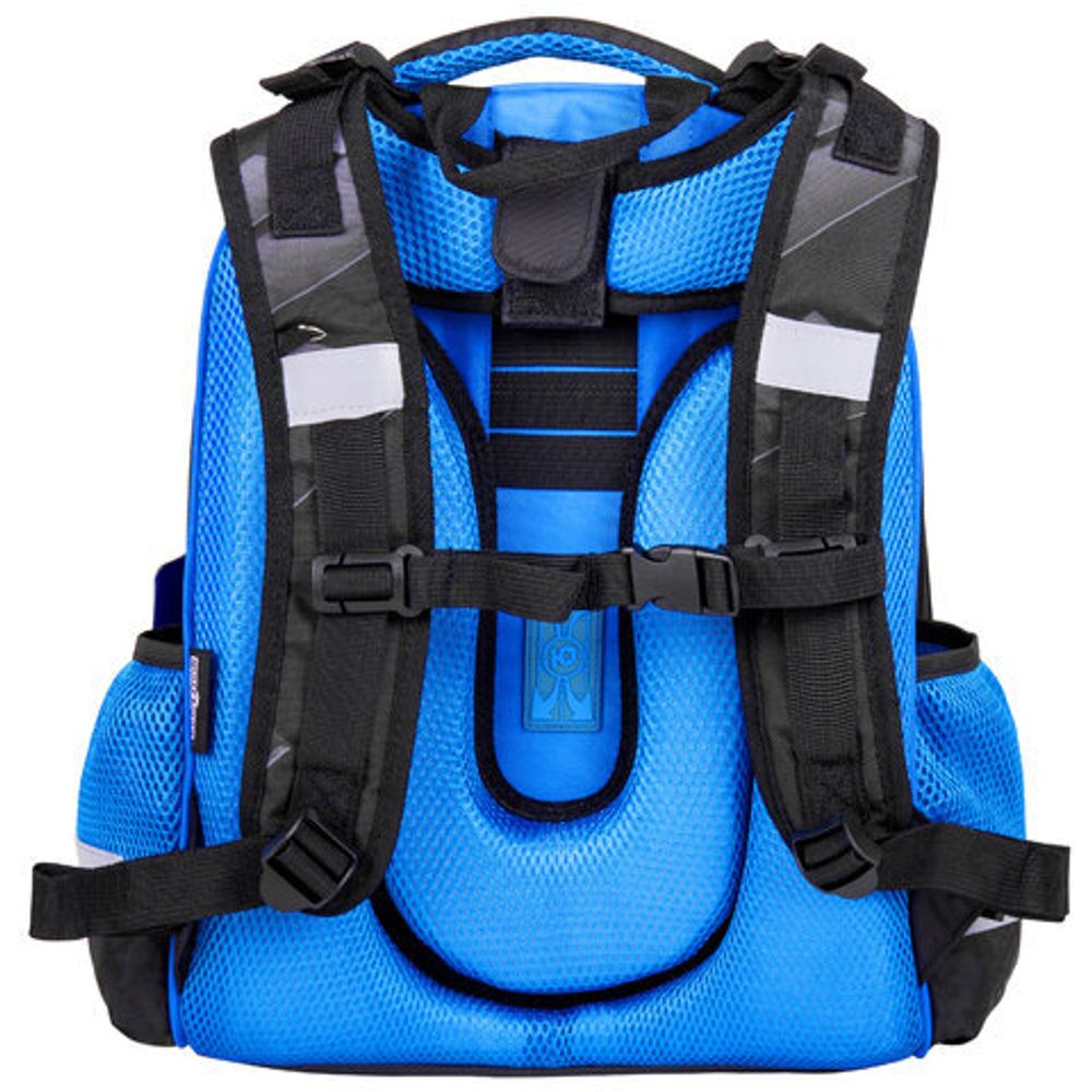 Ранец ЮНЛАНДИЯ EXTRA, с дополнительным объемом, "Soccer ball", 38х29х18 см, 270677