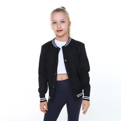 Кардиган для девочек А.8310A-B62, черный, р-р 152-158см 9606445