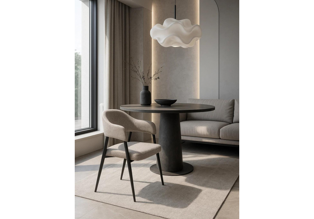 Стул на металлокаркасе Woodville Twin gray, black