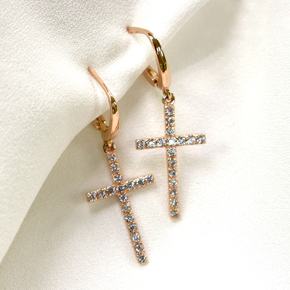 Серьги-кресты