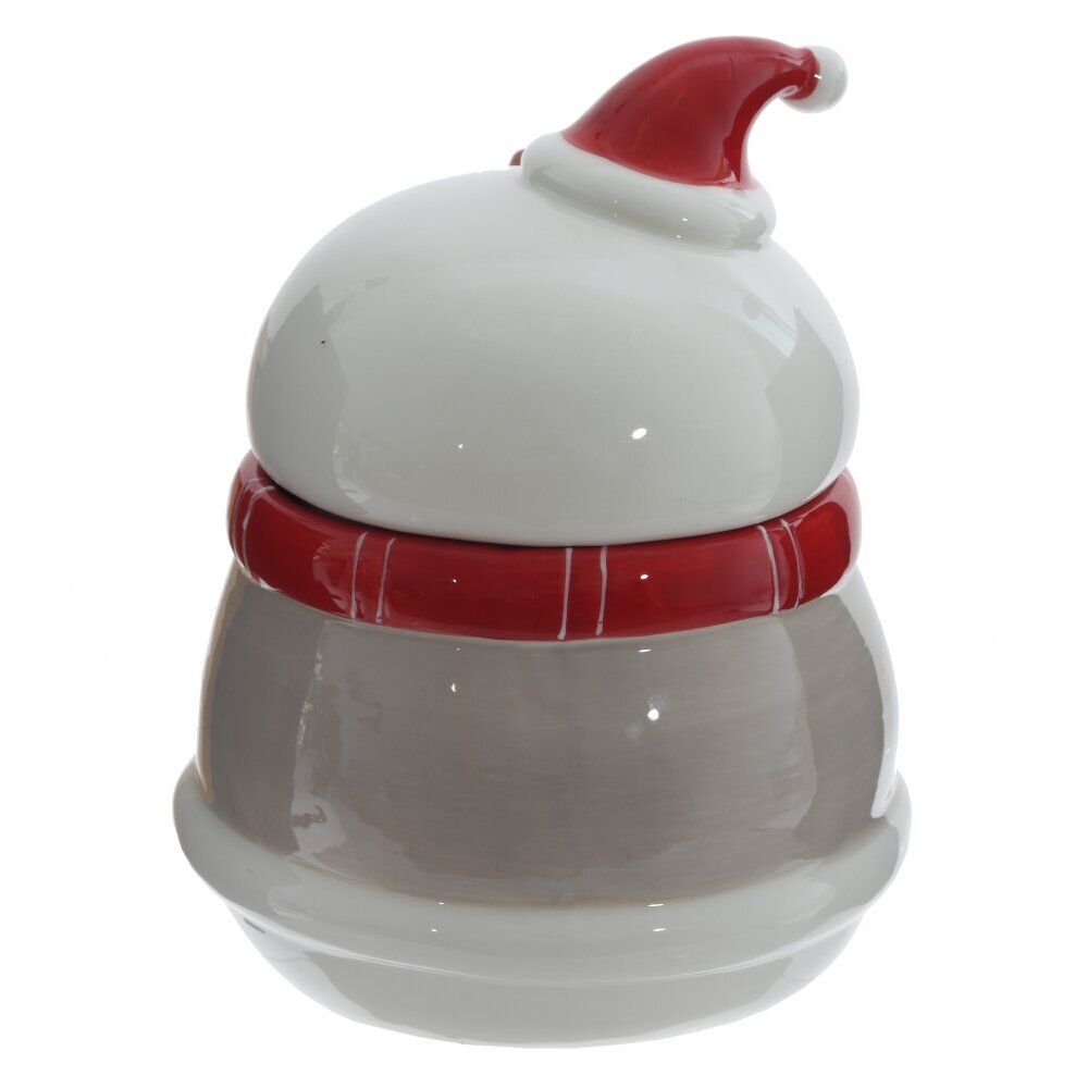 GAEM Конфетница "Веселый снеговик", 1000 мл, L14 W14,5 H19 см