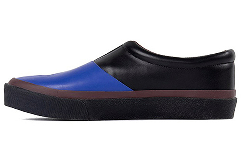 CONP Stylish Skateboarding Shoes Unisex Low top Blue Red