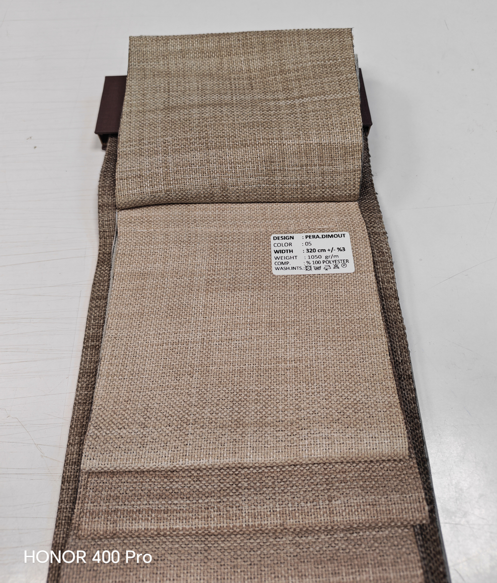 Портьерная ткань Adeko арт. Pera Dimout (высота 320 см, Турция)