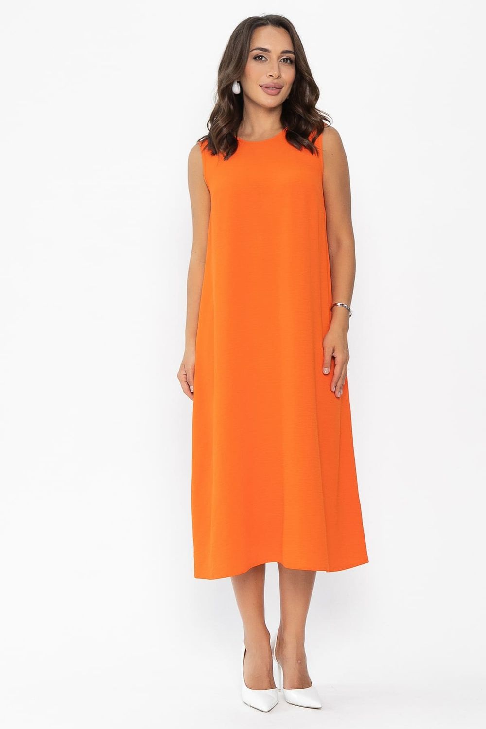 Платье Чародейка (оранжевое) П13973-9М LT Collection