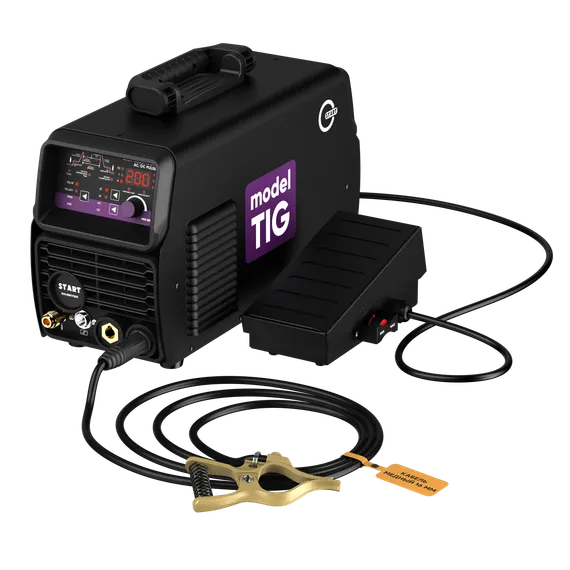 OSA START modelTIG 205 AC/DC TIG PULSE Установка аргонодуговой сварки 3W205AP — полупрофессиональный аргонодуговой сварочный аппарат tig для монтажников, 205 А