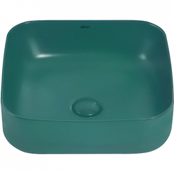 Раковина-чаша Abber Rechteck 39 AC2211MBG Темно-зеленая матовая