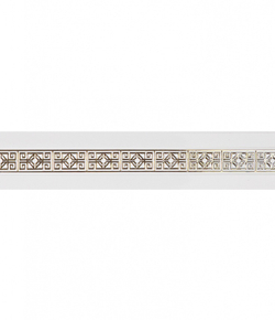 Пластиковый карниз с тиснением Legrand 3-х рядный Амулет 2000 мм