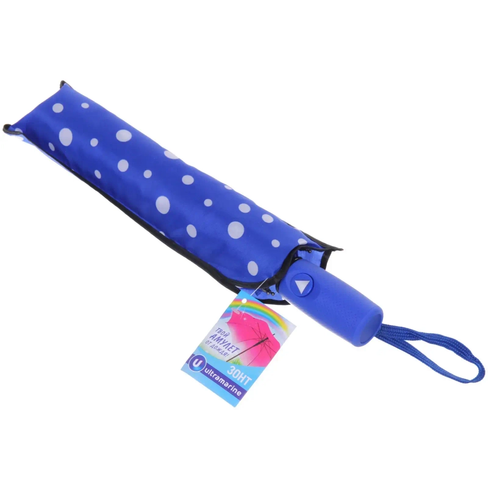 Зонт женский полуавтомат «Капли дождя», микс 6 цветов, 8 спиц, d-100см, длина в слож. виде 30см