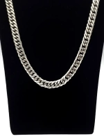 Массивная цепочка толстого плетения из стали