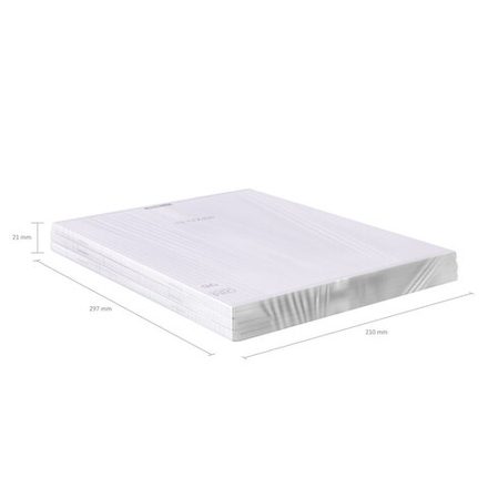 Тетрадь А4 96л кл. скоба Erich Krause пласт.обл. "Классика CoverPrо Pastel. Сиренвая"