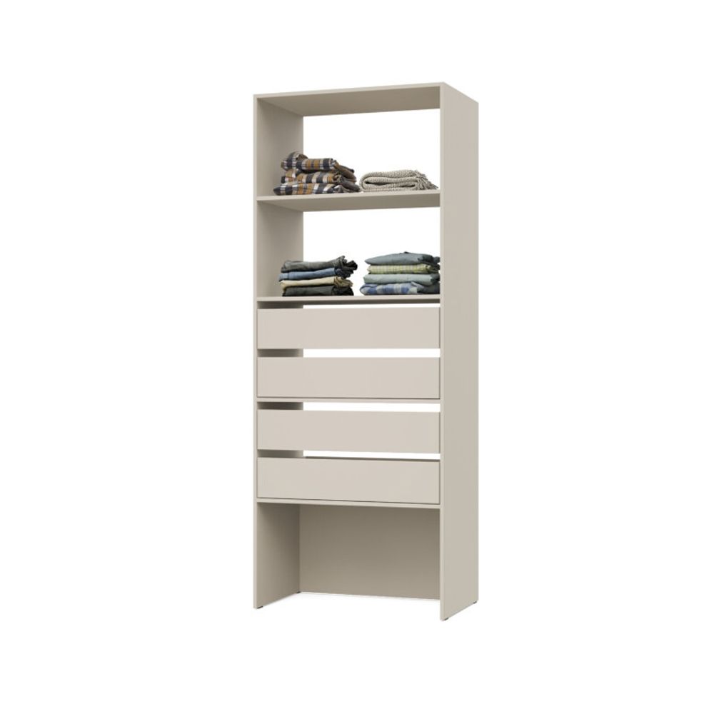 Гардеробная система "Гарди" Г38 Кашемир 356х768х466, ЛДСП, МОДЕРИУМ, г. Ижевск