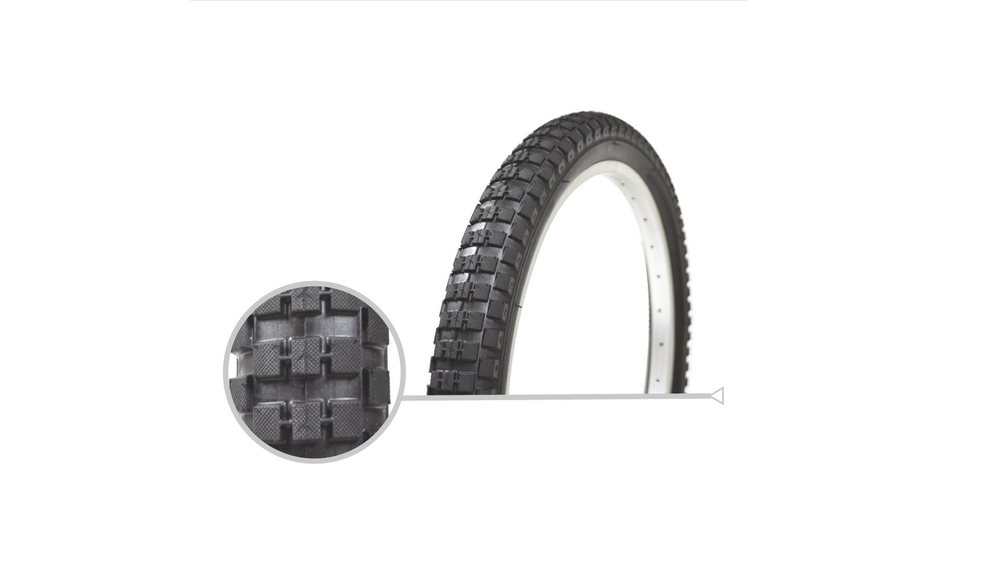 Покрышка HOGGER 24"x2.40 HG-1004, горная, TPI30, черная