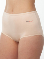 Высокие трусики из модала и хлопка (Размер: XXL) (Цвет: бежевый)