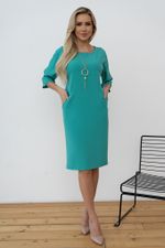 Платье Фелиция (бирюза) Р11-1051/2 Nikol (Акция)