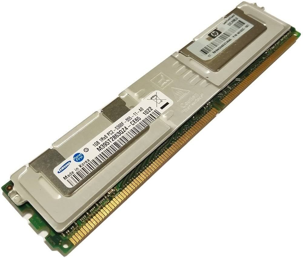 Оперативная память Samsung 1GB 1RX8 PC2-5300F FBD DDR2 667MHz M395T2863QZ4-CE65
