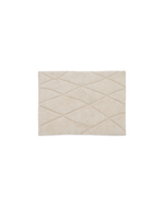 Коврик для ванной Nyana белый хлопковый 50 x 70 см