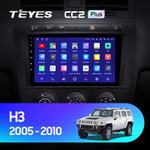 Teyes CC2 Plus 9"для Hummer H3 2005-2010
