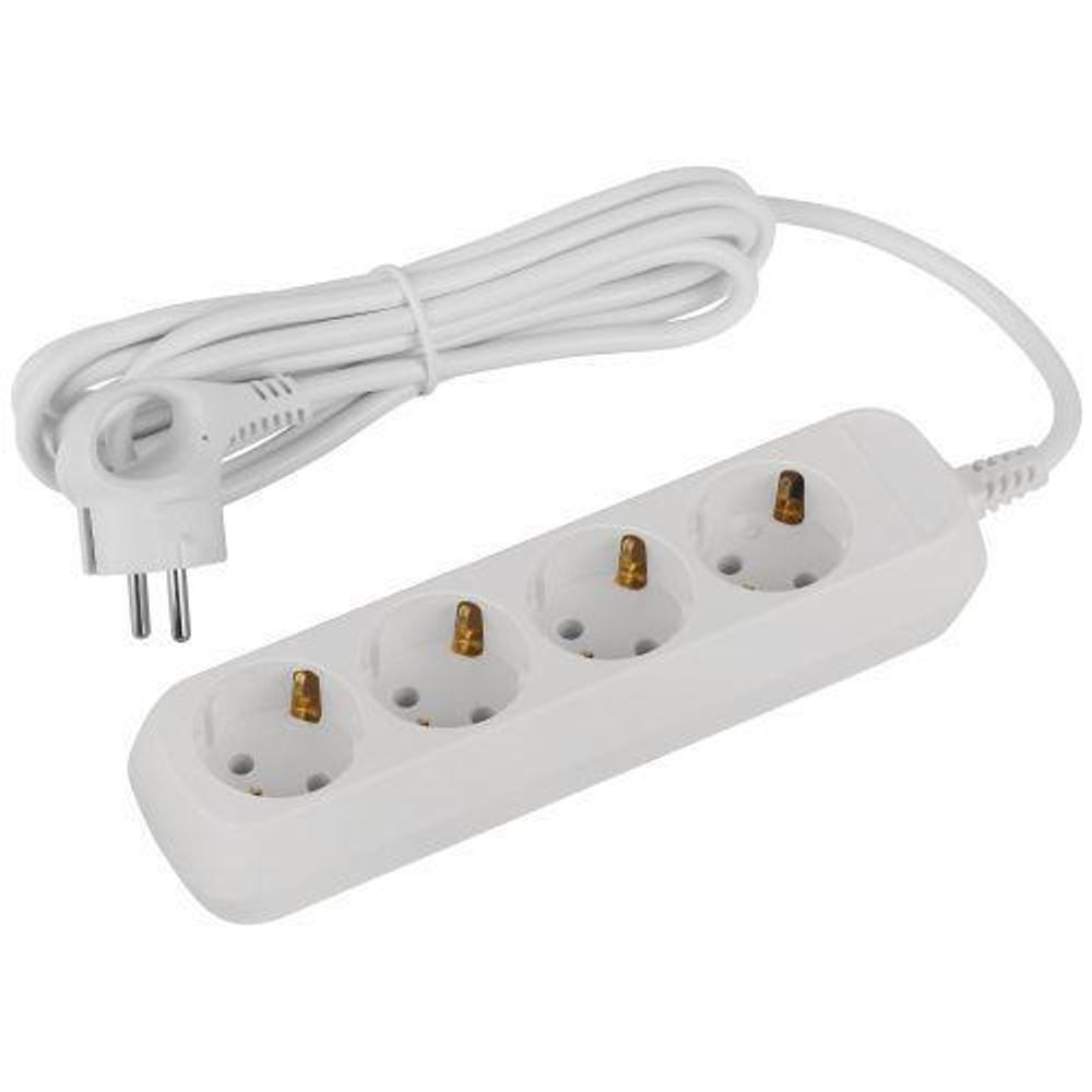 Удлинитель 4х3м с заземл. ПВС 3х1 UDL-16-430-E Greenline Эра Б0065028